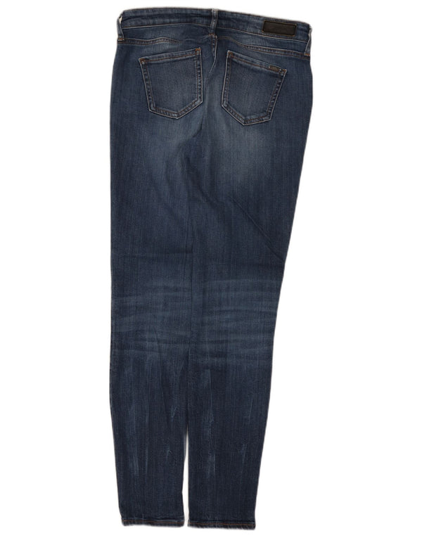 Armani Exchange Jeans Super Skinny Feminino W27 L29 Azul Algodão