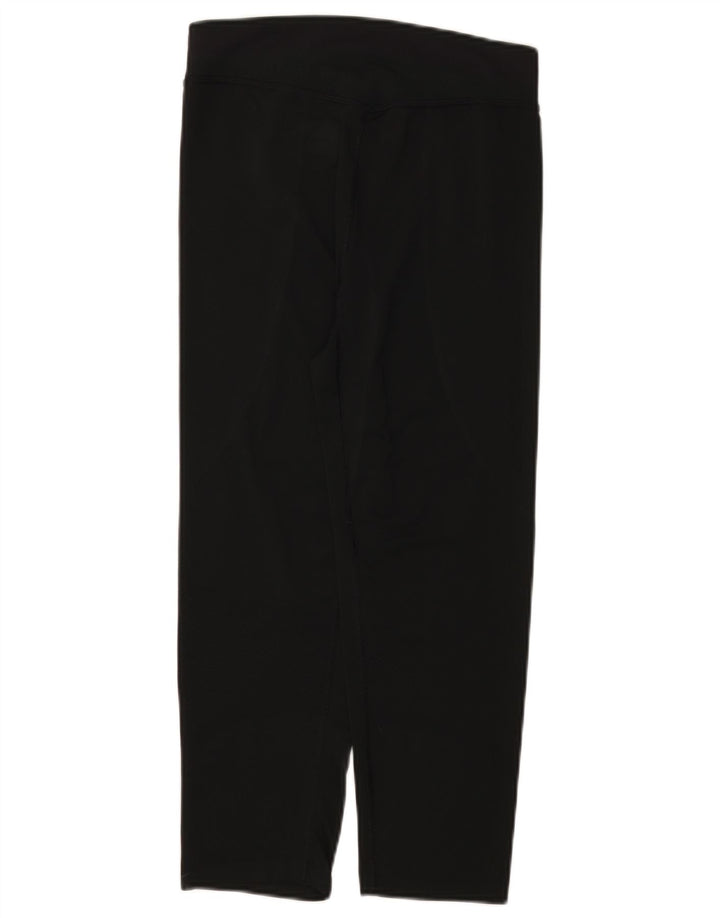 Nike Womens Capri Leggings UK 8/10 Small  Black Polyester