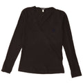 Armani Jeans Top Femei Maneca Lungi EU 38 Medium Negru Bumbac