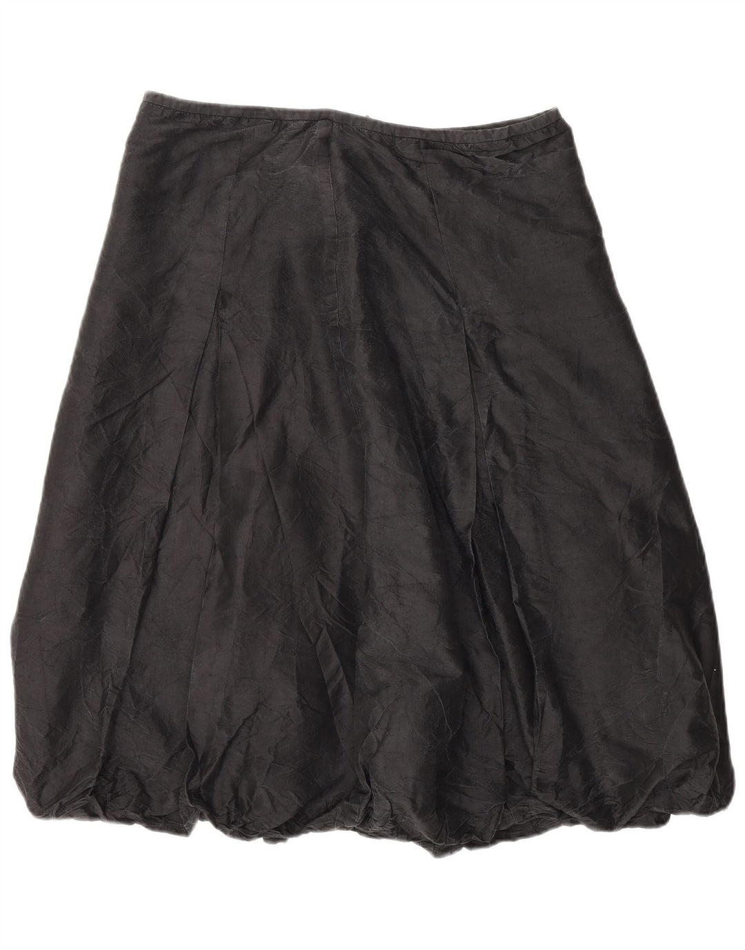 Coast Womens Bubble Skirt UK 14 Large W32 Grey Silk