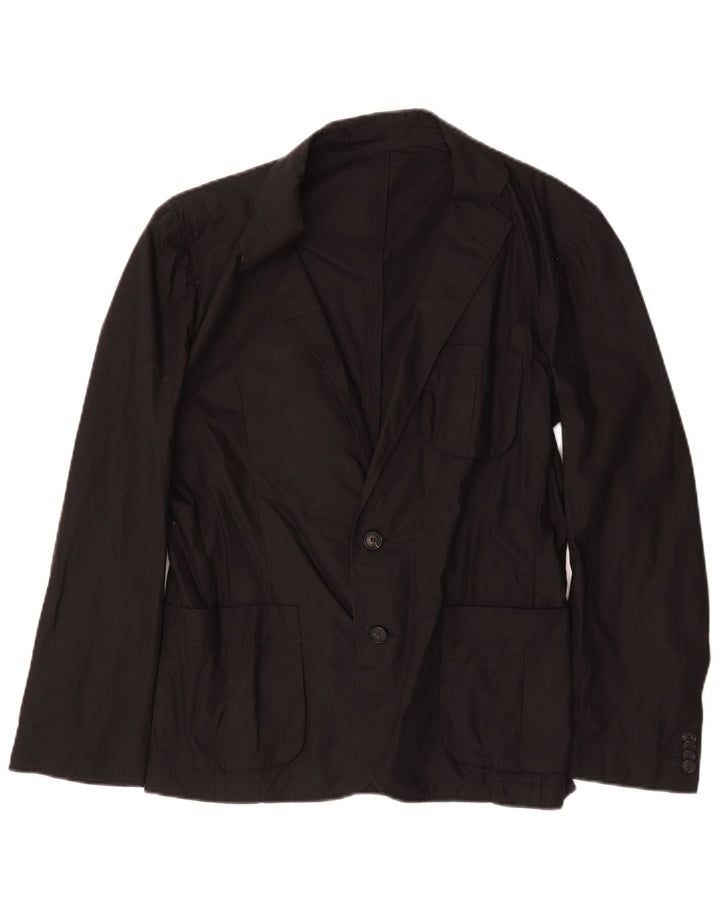 Jaqueta Blazer Masculina Calvin Klein 2 Botões Reino Unido 36 Pequena Preta