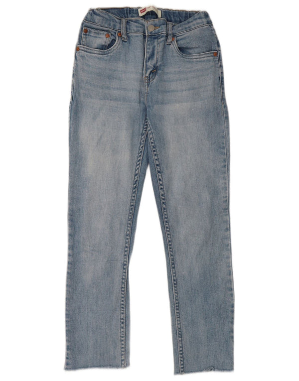 Levi's Garçon 512 Slim Tapered Jeans 13-14 ans W26 L24 Bleu Coton