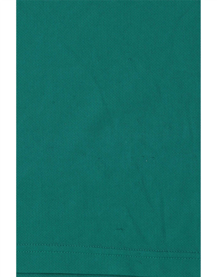 Adidas Mens Climalite Camiseta Top Grande Turquesa Poliéster