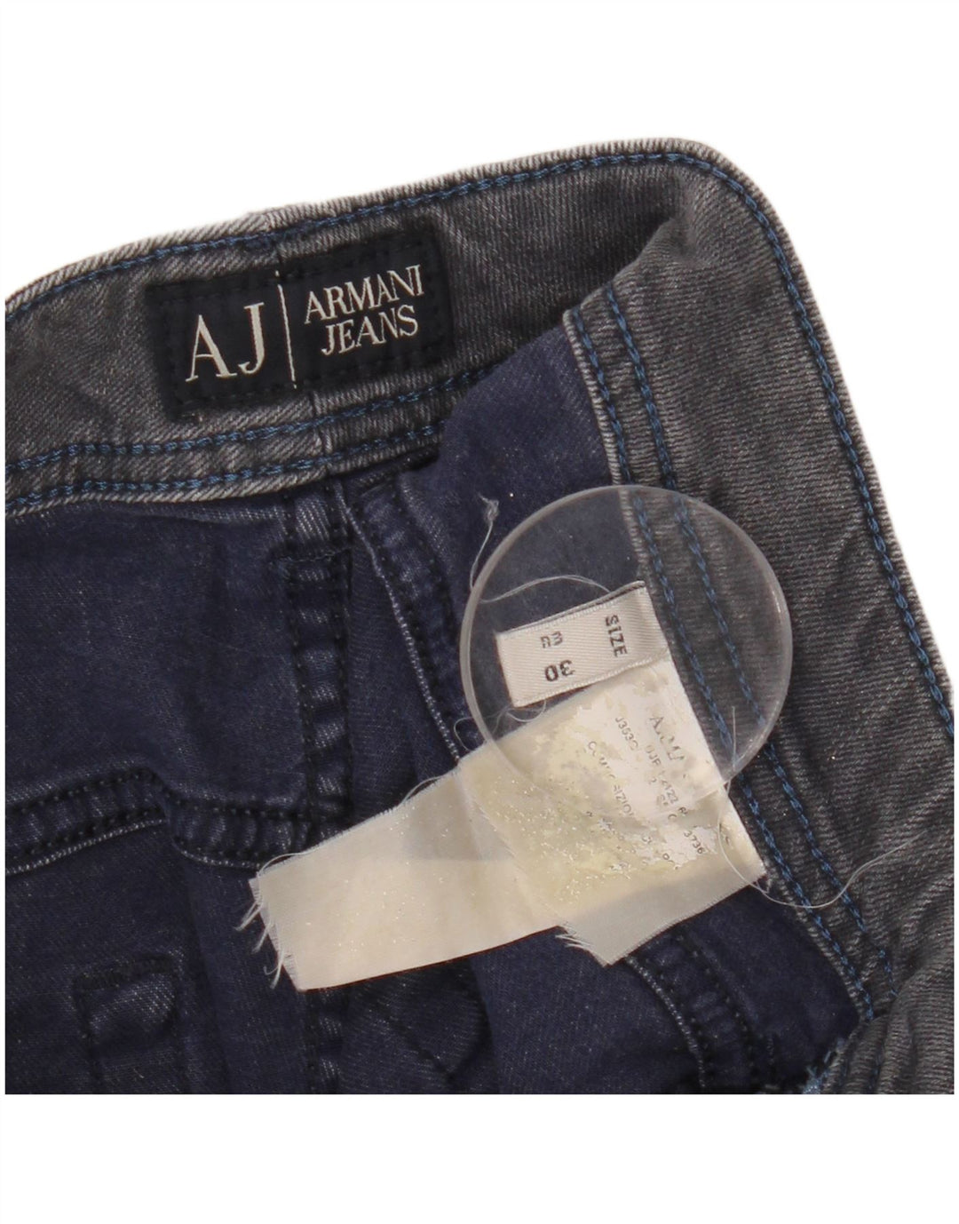 ARMANI Womens Slim Jeans W30 L29  Grey