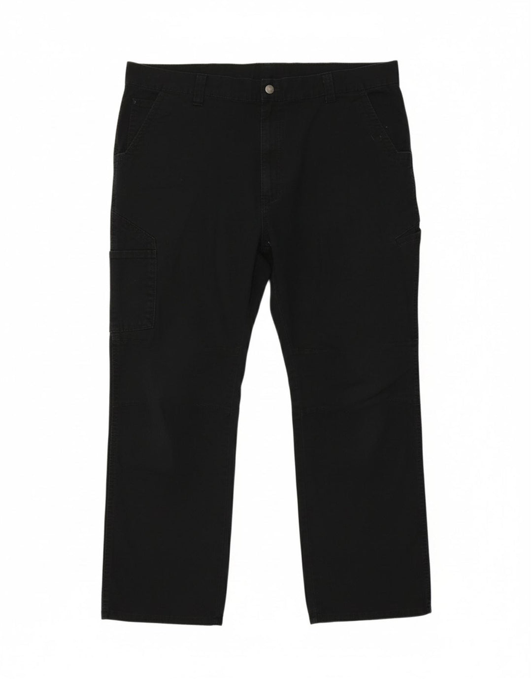 DICKIES Mens Straight Cargo Trousers W44 L29 Navy Blue