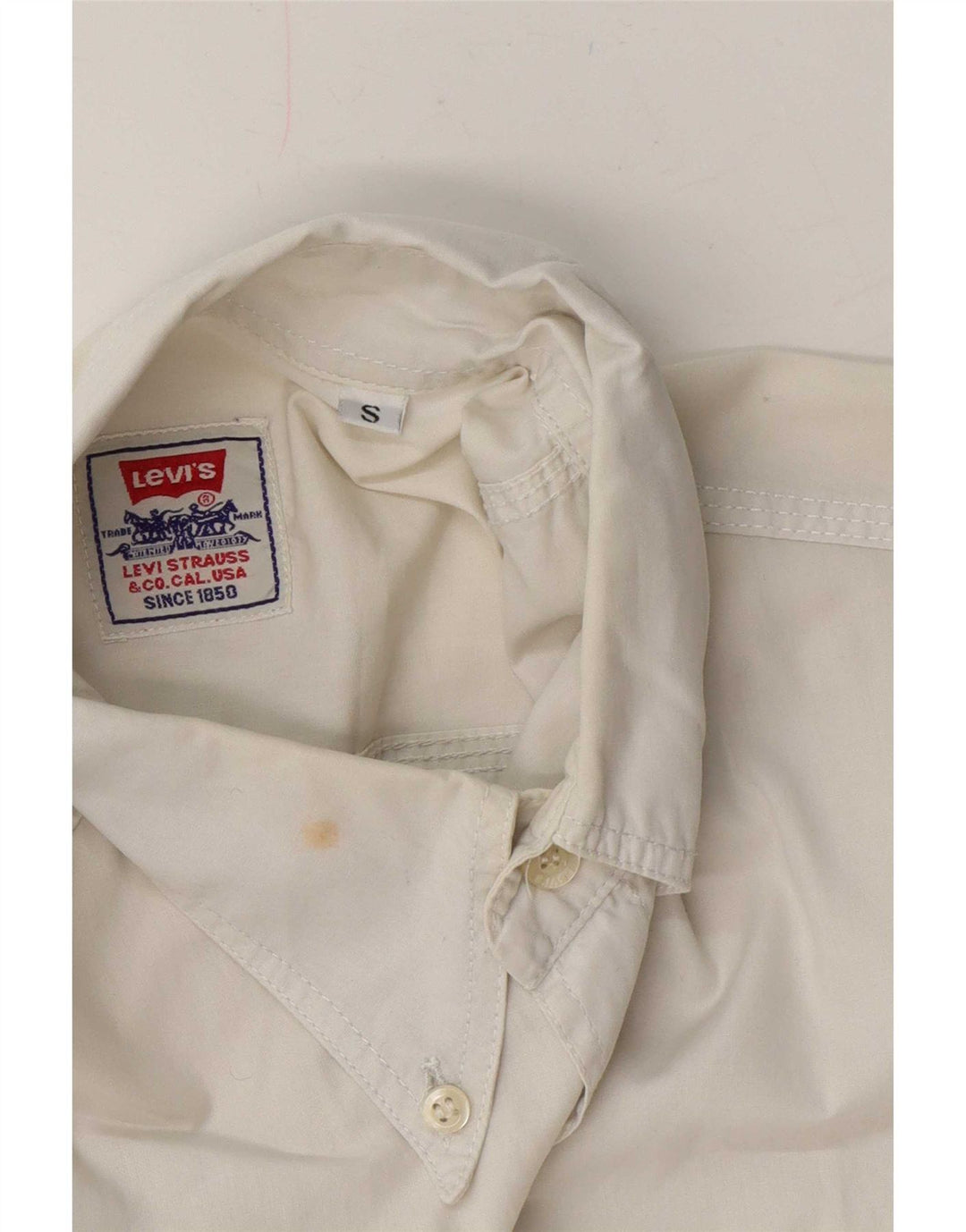 Camisa Levi's Hombre Pequeña Blanca