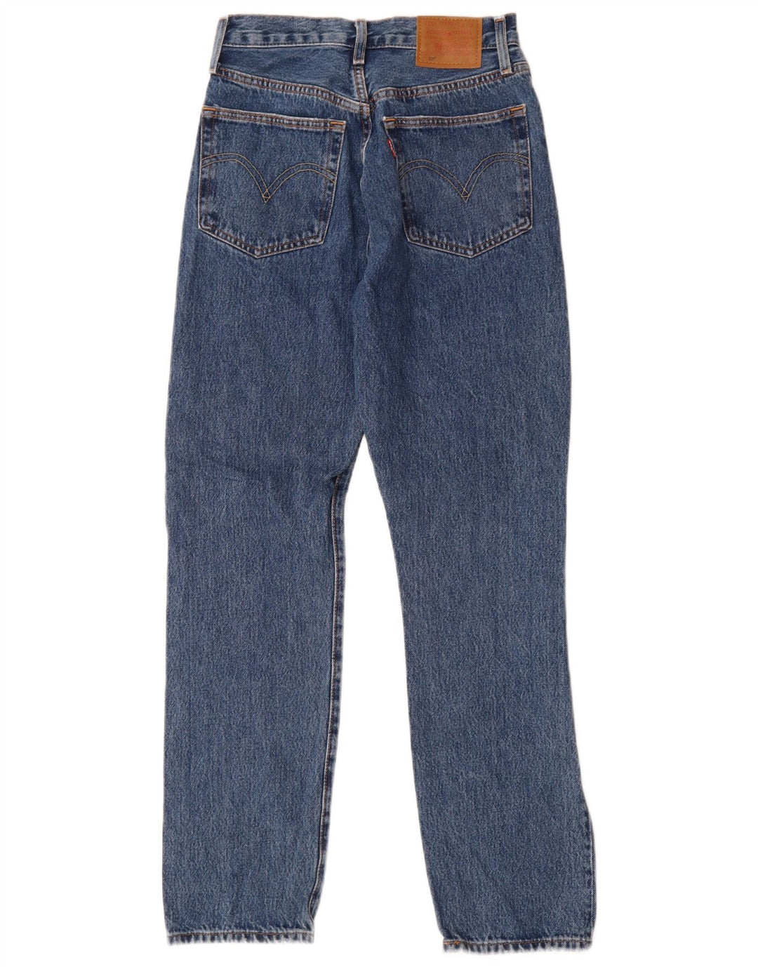 Levi's Womens 501 Straight Jeans W30 L26 Blue