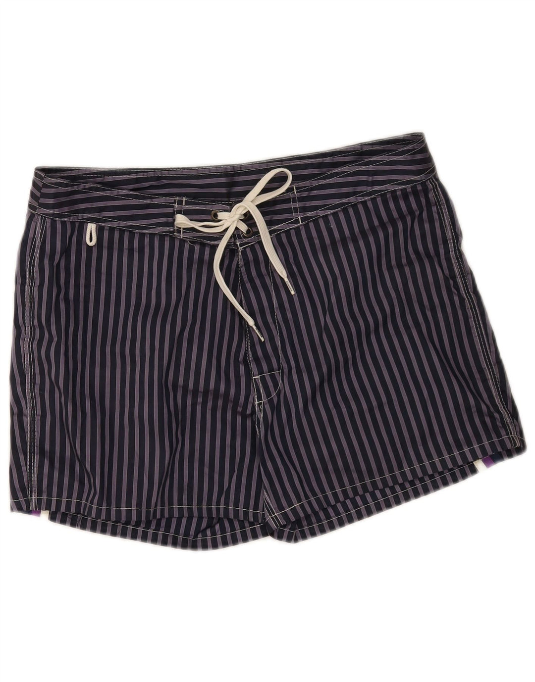 Sundek Badeshorts til mænd Medium Marineblå Nålestribet Polyester