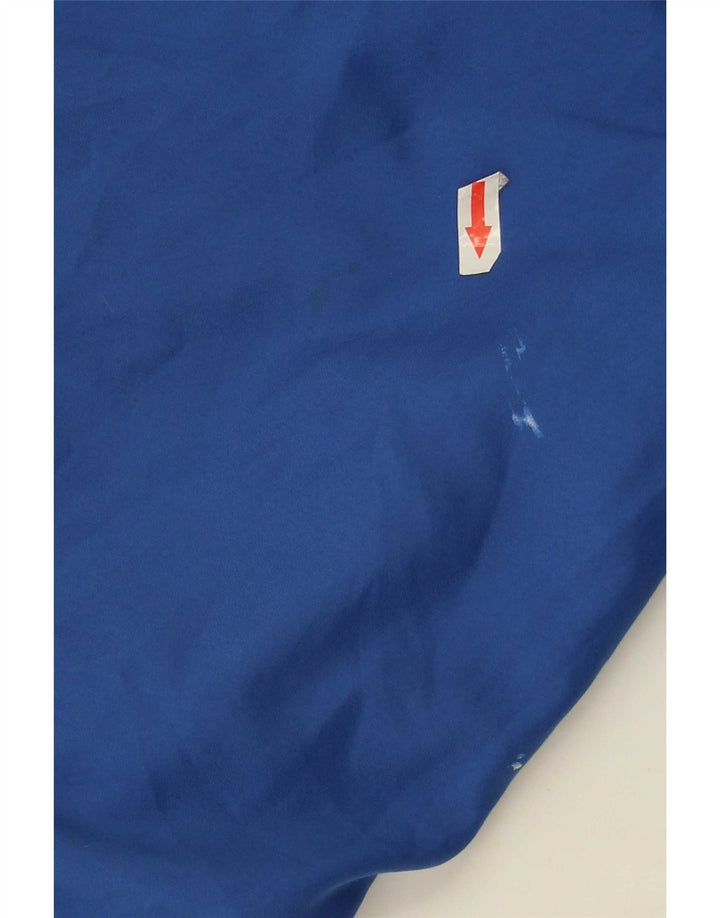 Animal Mens Graphic Swimming Shorts Large  Blue Colourblock Polyester