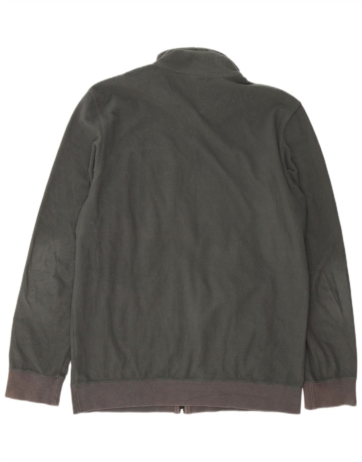 CHAMPION Mens Fleece Jacket UK 42 XL Khaki