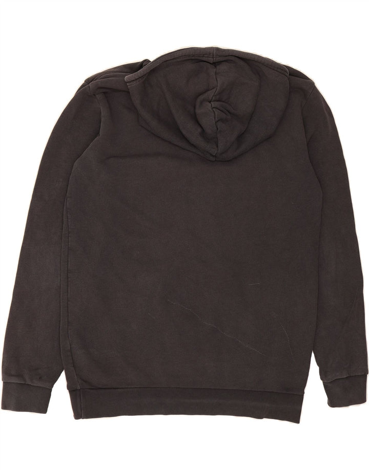 ADIDAS Mens Hoodie Jumper Medium Black Cotton Vintage Adidas and Second-Hand Adidas from Messina Hembry 