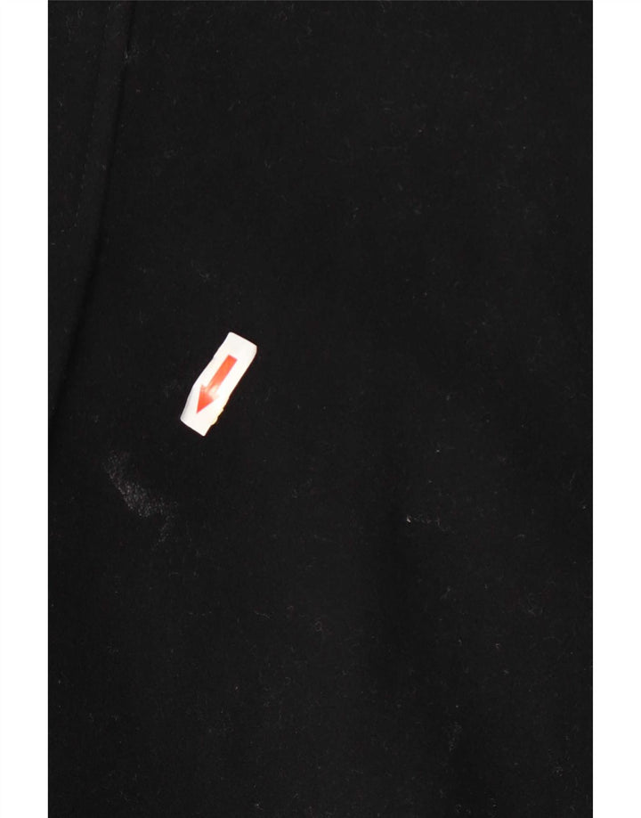 Superdry Herrenmantel UK 42 XL, schwarze Wolle