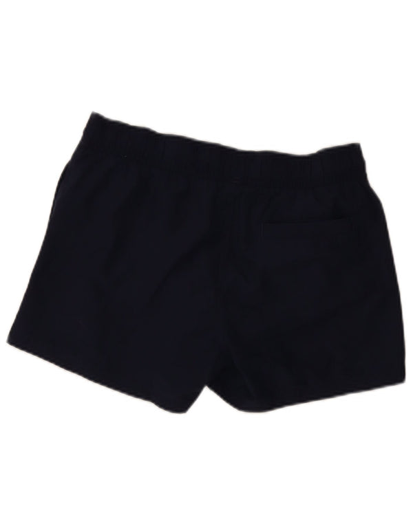 Puma Mens Graphic Sport Shorts Small Navy Blue Polyester