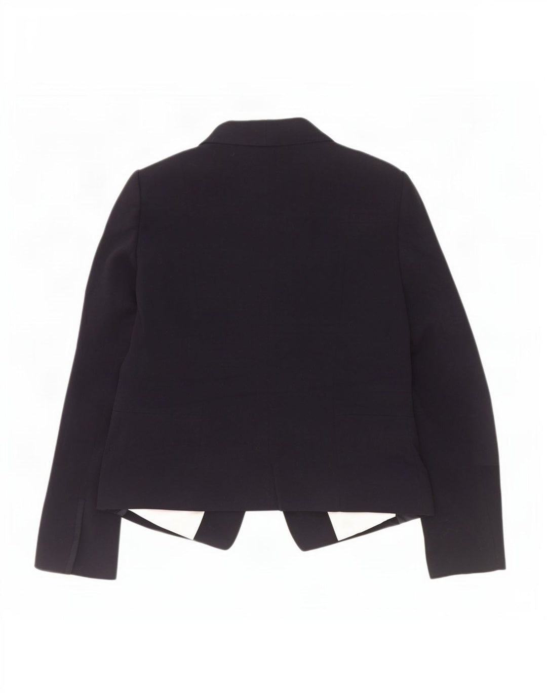 Marks & Spencer Womens 1 Button Blazer Jacket UK 14 Large Navy Blue
