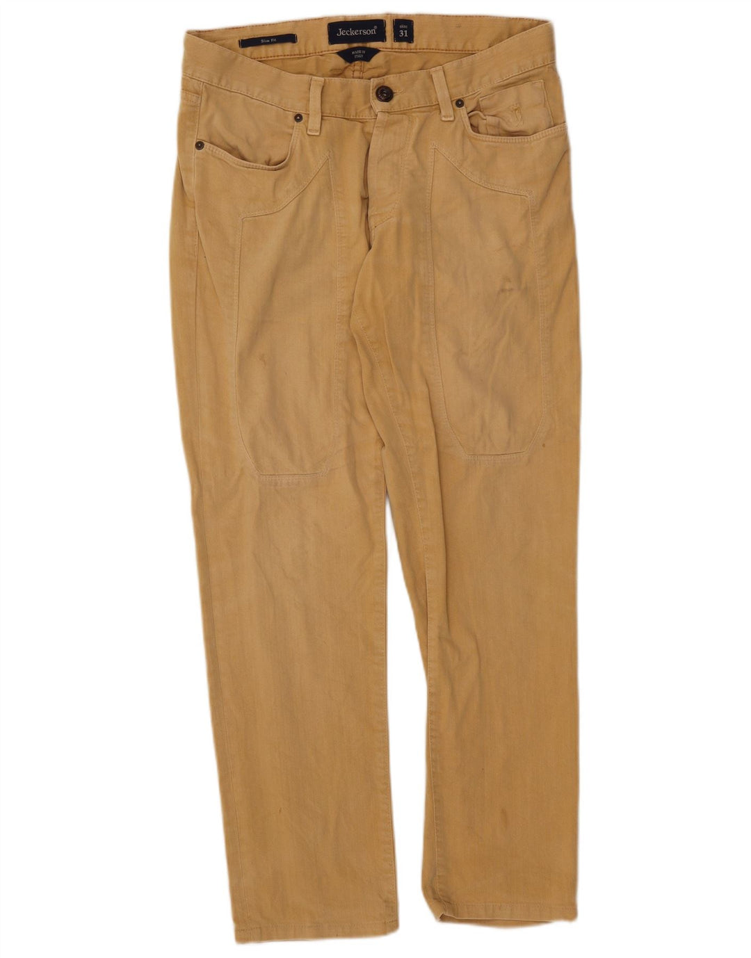 Jeans slim da donna Jeckerson W31 L29 Beige