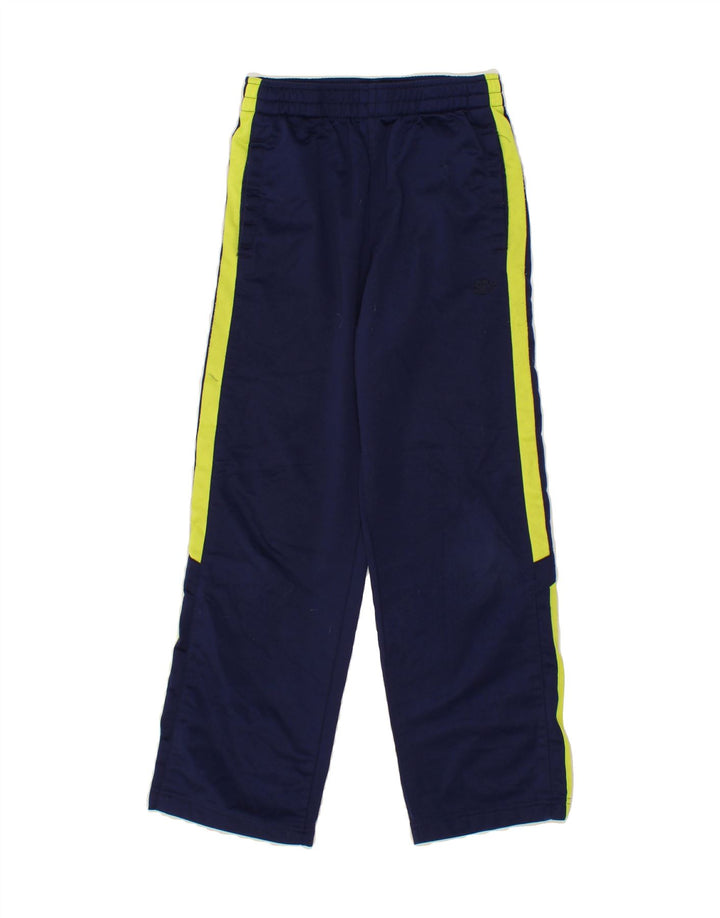 STARTER Boys Tracksuit Trousers 10-11 Years Large  Blue Colourblock Vintage Starter and Second-Hand Starter from Messina Hembry 