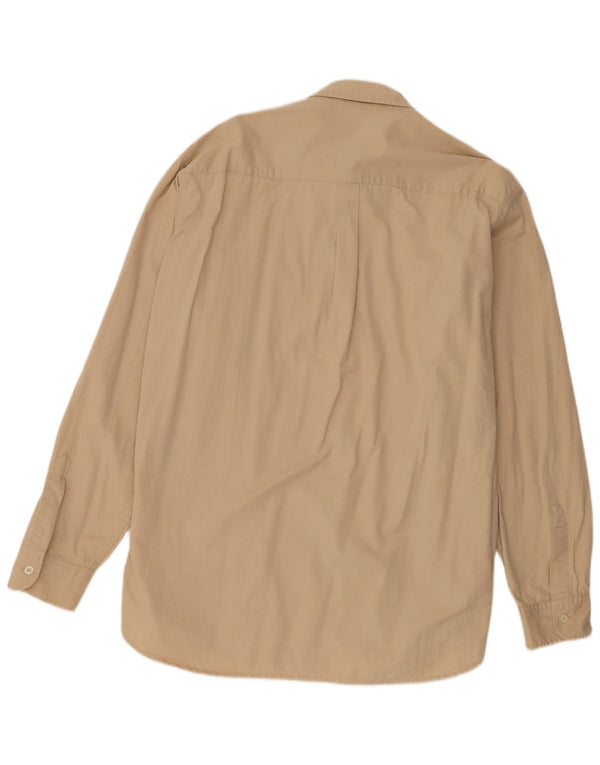 Carrera Mens Shirt 2XL Beige Cotton