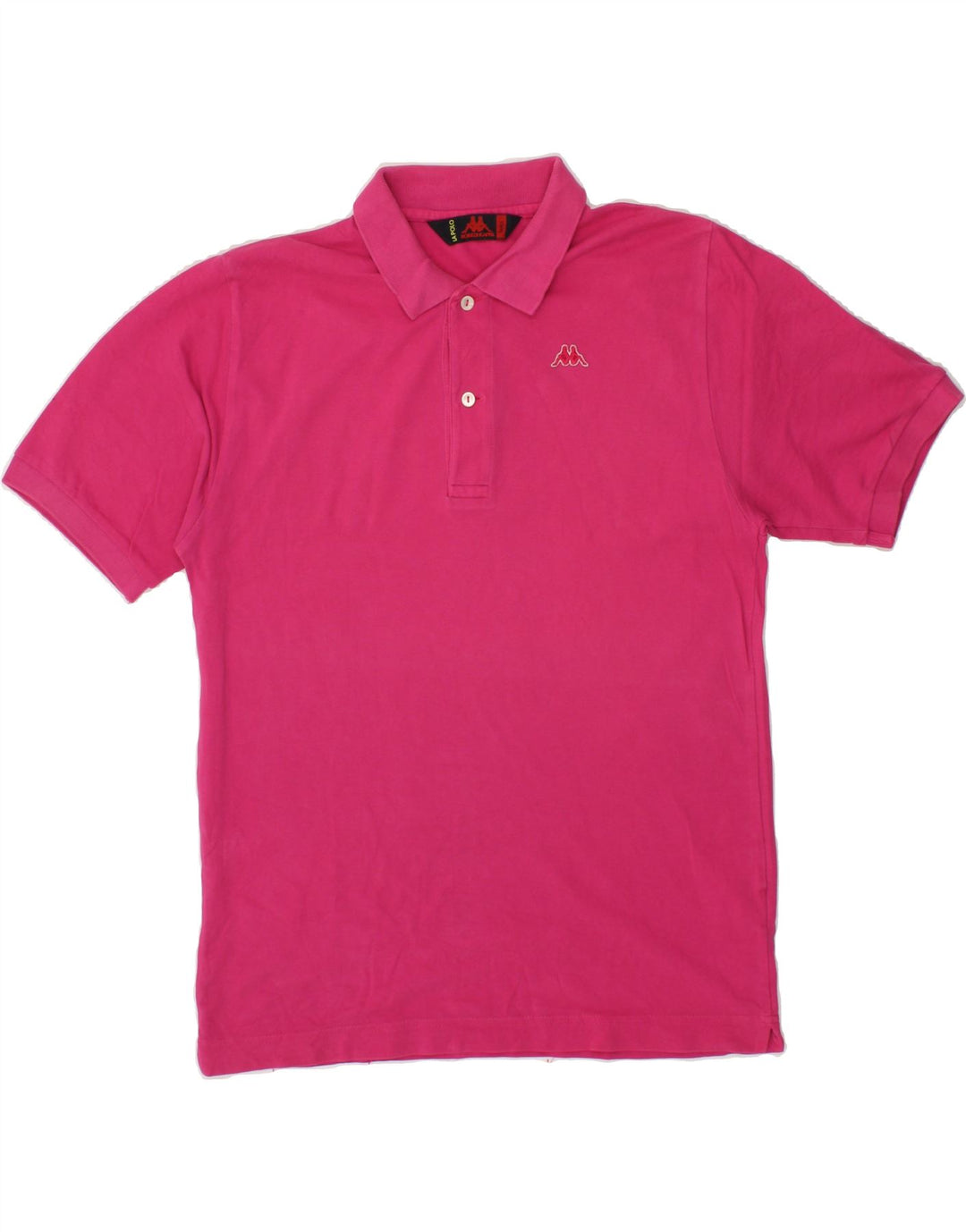 KAPPA Mens Polo Shirt Small Pink Cotton Vintage Kappa and Second-Hand Kappa from Messina Hembry 