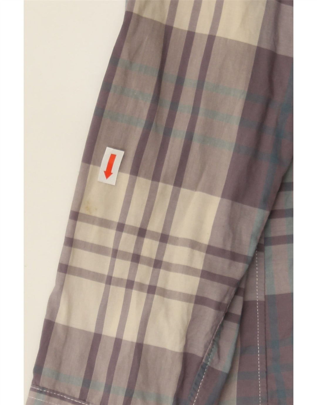 J. CREW Mens Shirt Small Beige Check Cotton Vintage J. Crew and Second-Hand J. Crew from Messina Hembry 