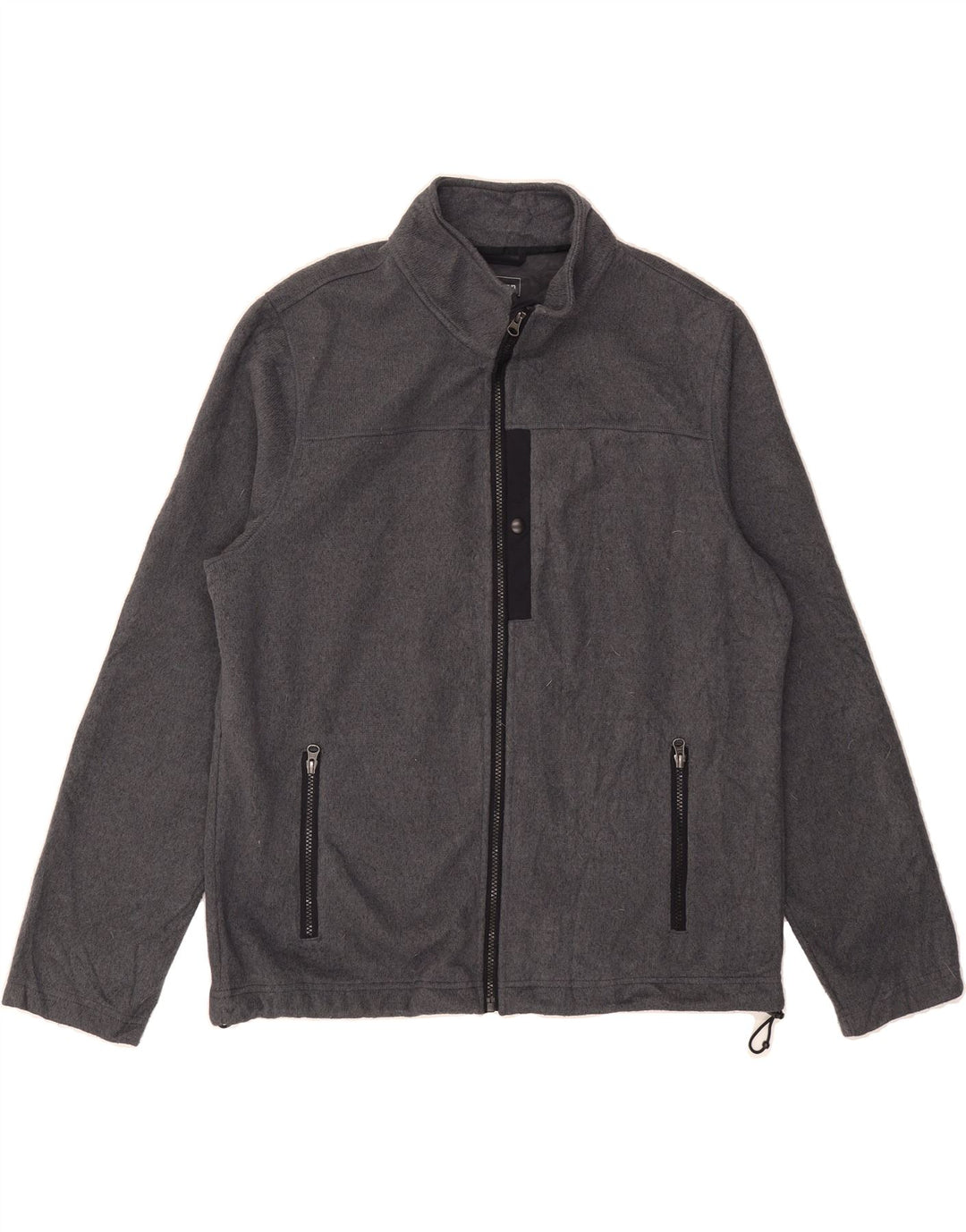 L.L.BEAN Mens Tracksuit Top Jacket Large Grey Polyester Vintage L.L.Bean and Second-Hand L.L.Bean from Messina Hembry 