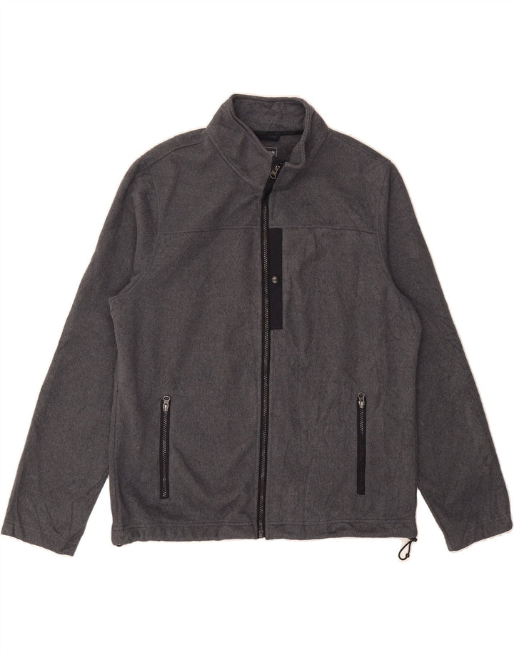 L.L.BEAN Mens Tracksuit Top Jacket Large Grey Polyester Vintage L.L.Bean and Second-Hand L.L.Bean from Messina Hembry 