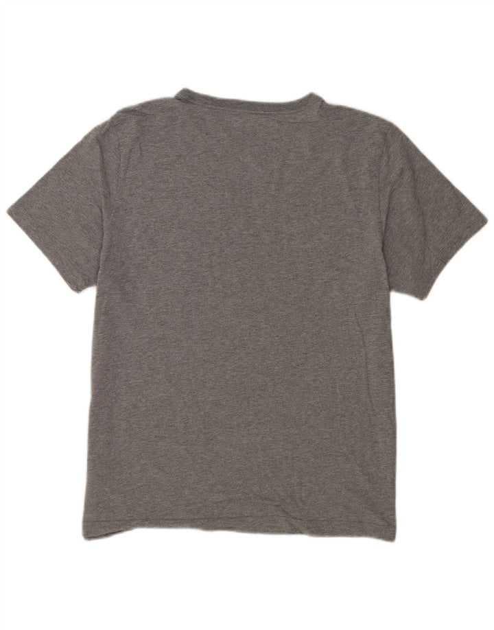 Puma Mens Graphic T-Shirt Top Large Grey Cotton