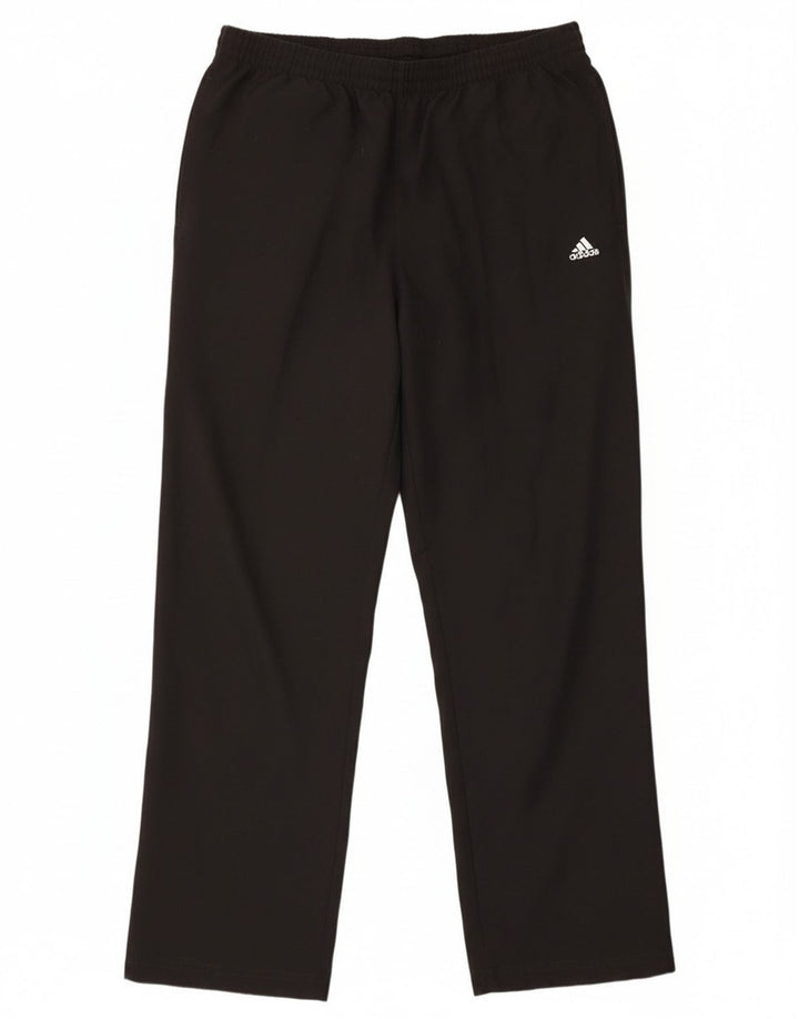 Adidas Herren Climalite Trainingshose, groß, aus schwarzem Polyester