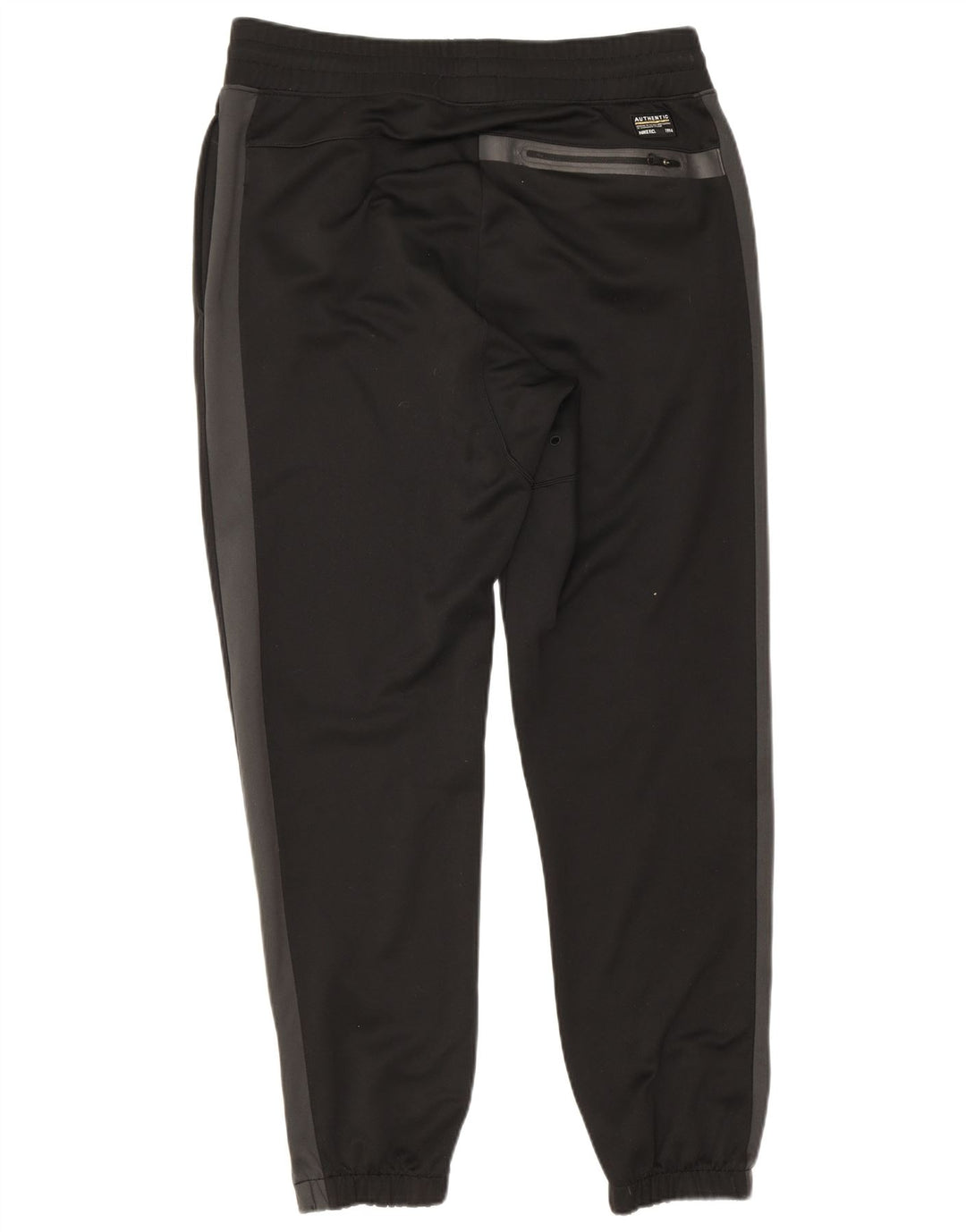 Nike Mens Tracksuit Trousers Joggers Large  Black Colourblock Polyester