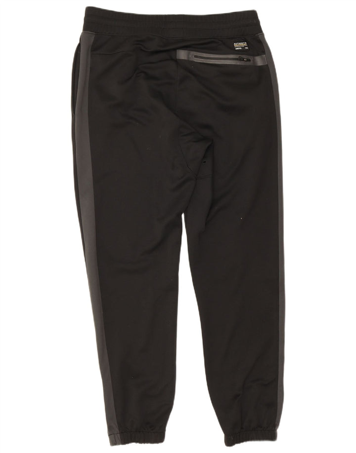 Nike Mens Tracksuit Trousers Joggers Large  Black Colourblock Polyester