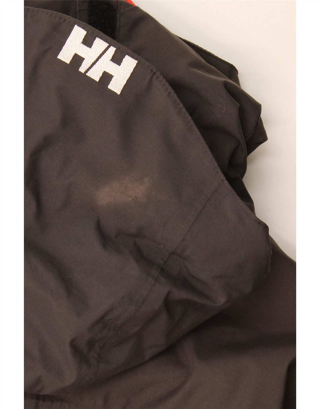 Helly Hansen Vindjakke med hætte til mænd UK 36 Small Grey Colourblock