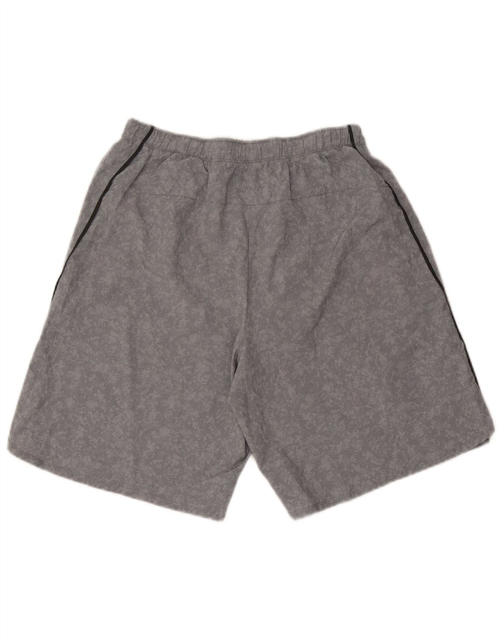 Asics Mens Sport Shorts Médio Cinza Camuflagem Poliéster
