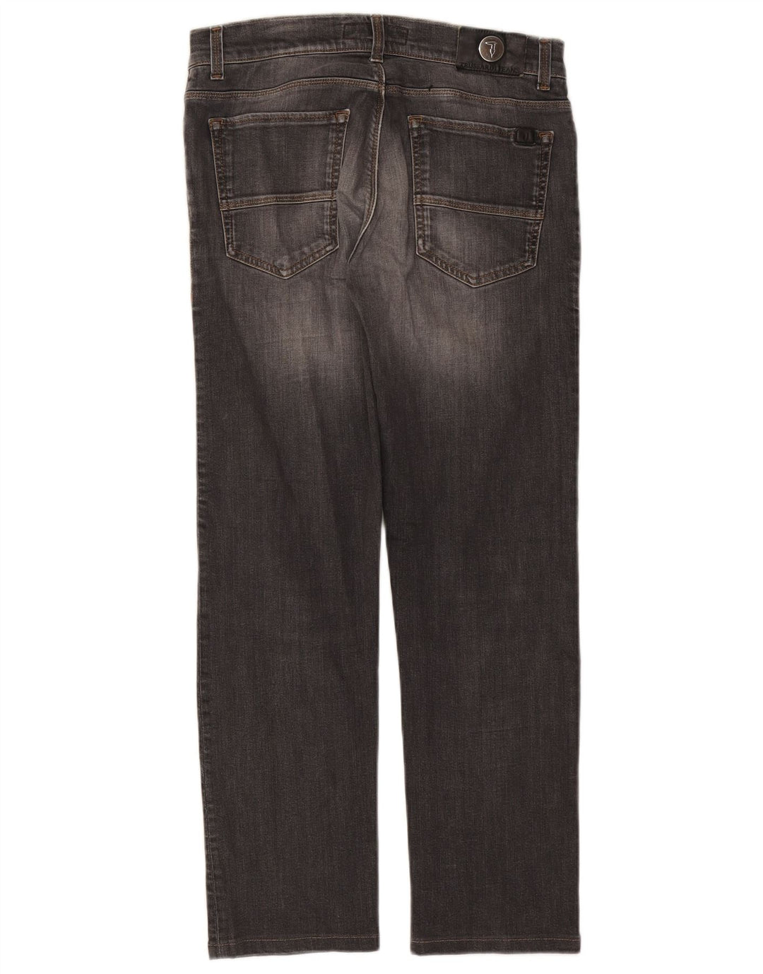 TRUSSARDI Womens Straight Jeans W30 L27 Grey