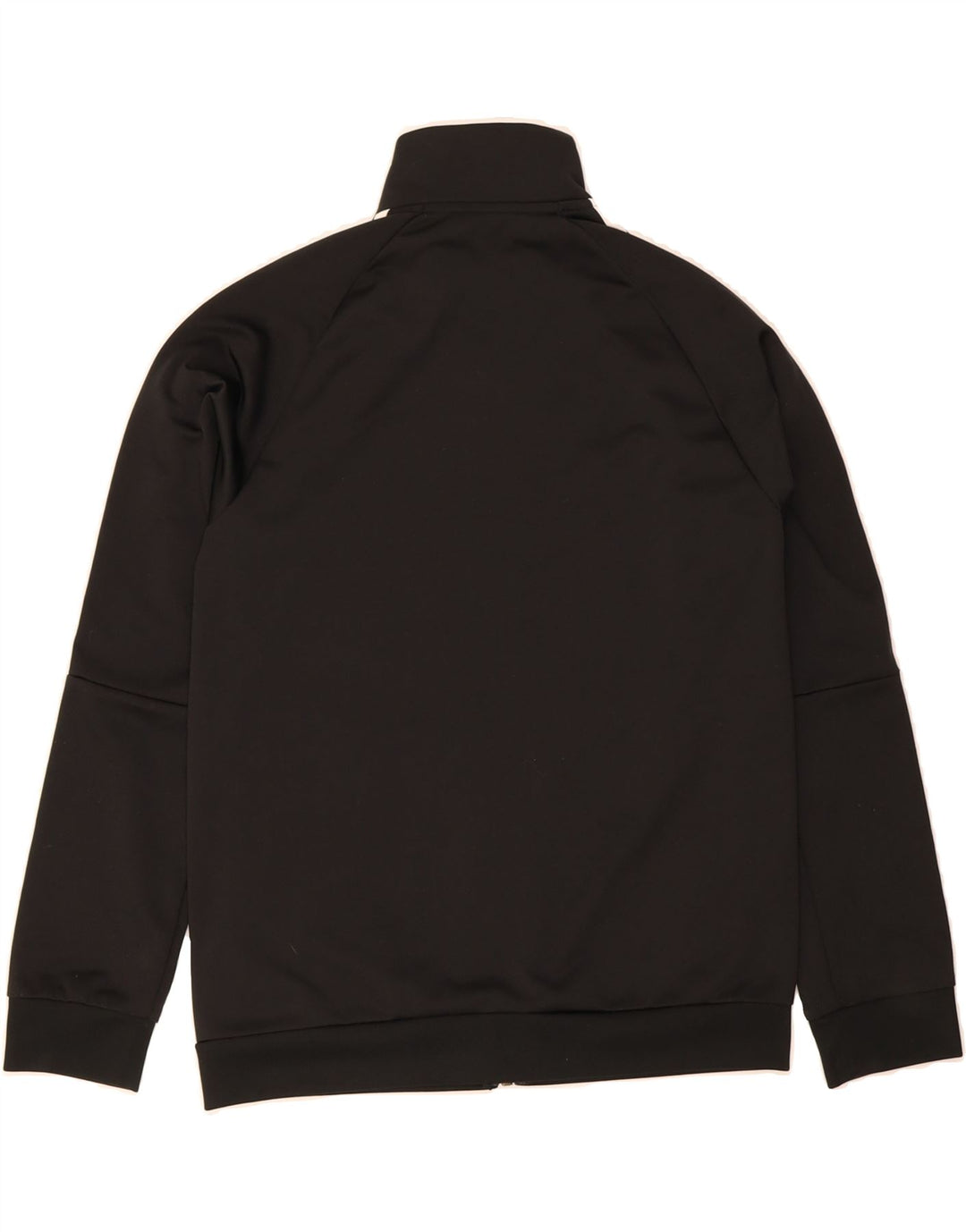 ADIDAS Boys Climalite Tracksuit Top Jacket 11-12 Years Black Polyester Vintage Adidas and Second-Hand Adidas from Messina Hembry 
