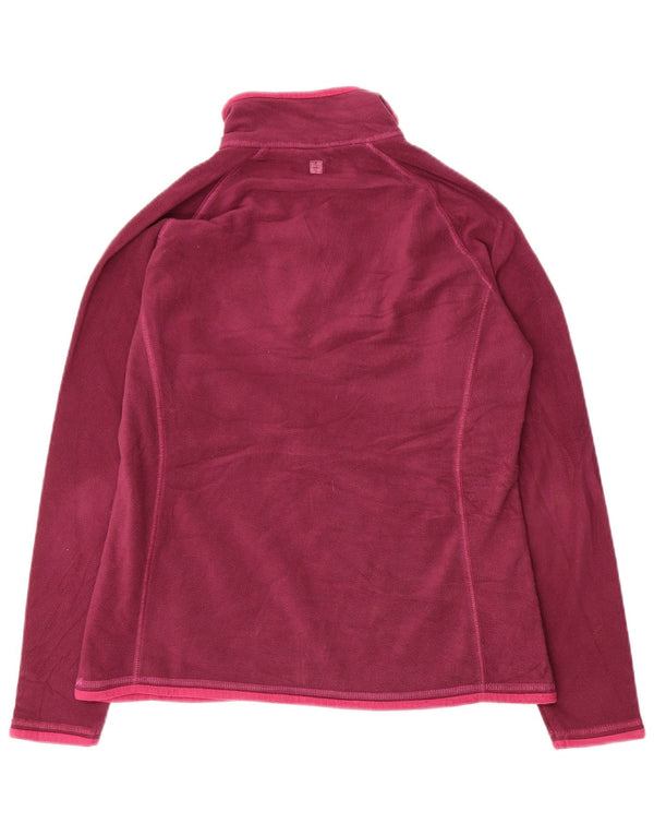 Mountain Warehouse Dame Fleece Jumper med lynlås DK 12 Medium Lilla