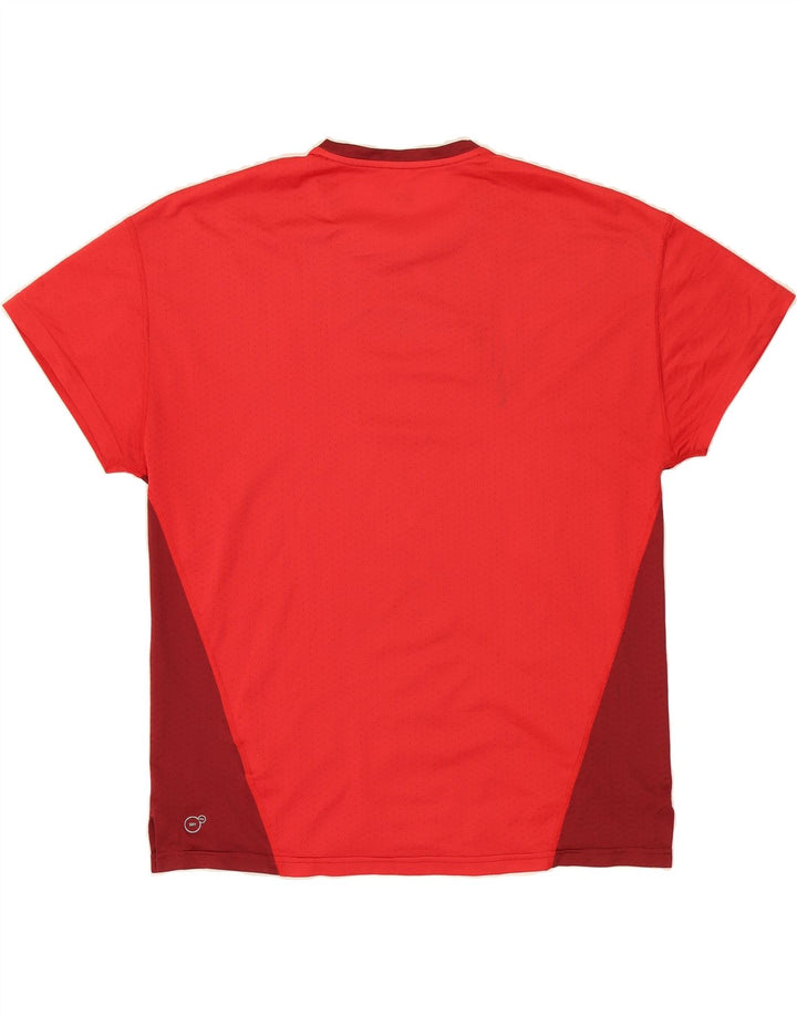 PUMA Mens T-Shirt Top Large Red Polyester Vintage Puma and Second-Hand Puma from Messina Hembry 