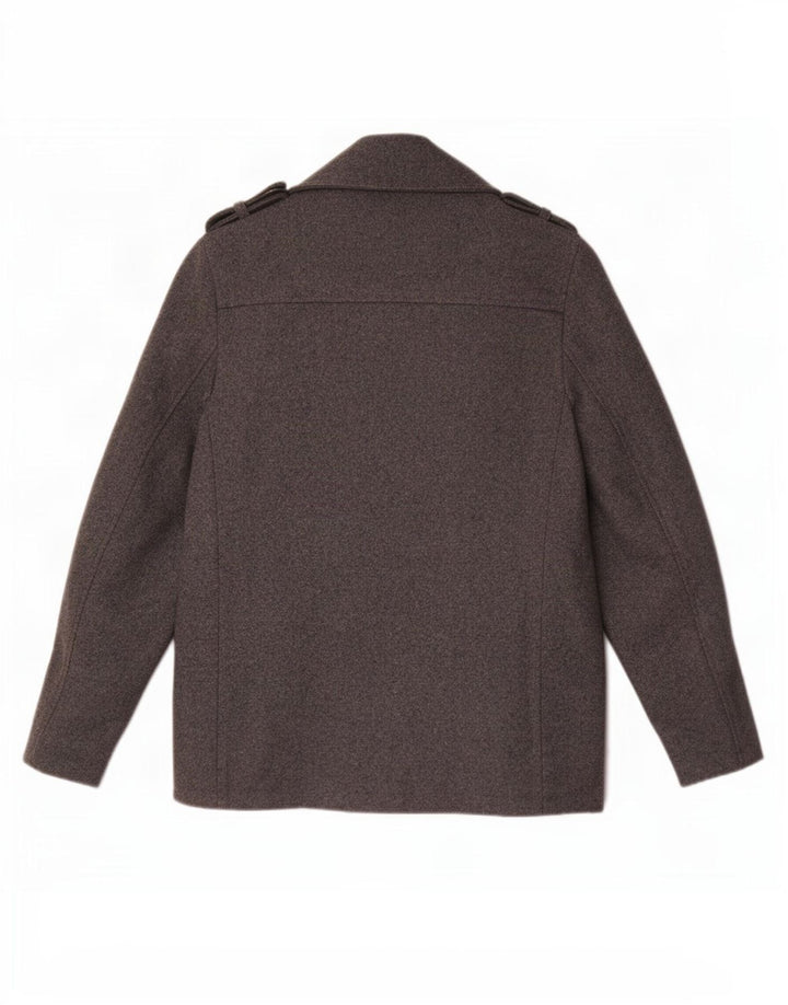 Ανδρικό παλτό μπιζελιού John Rocha UK 38 Medium Grey Wool