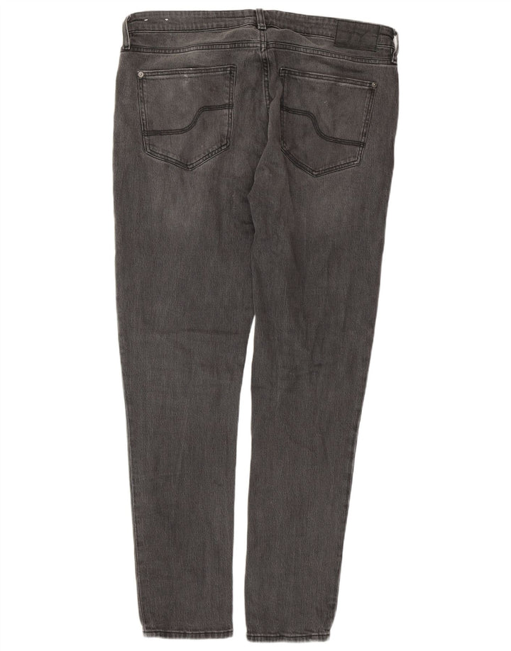 FAT FACE Mens Super Slim Jeans W38 L31  Grey Cotton