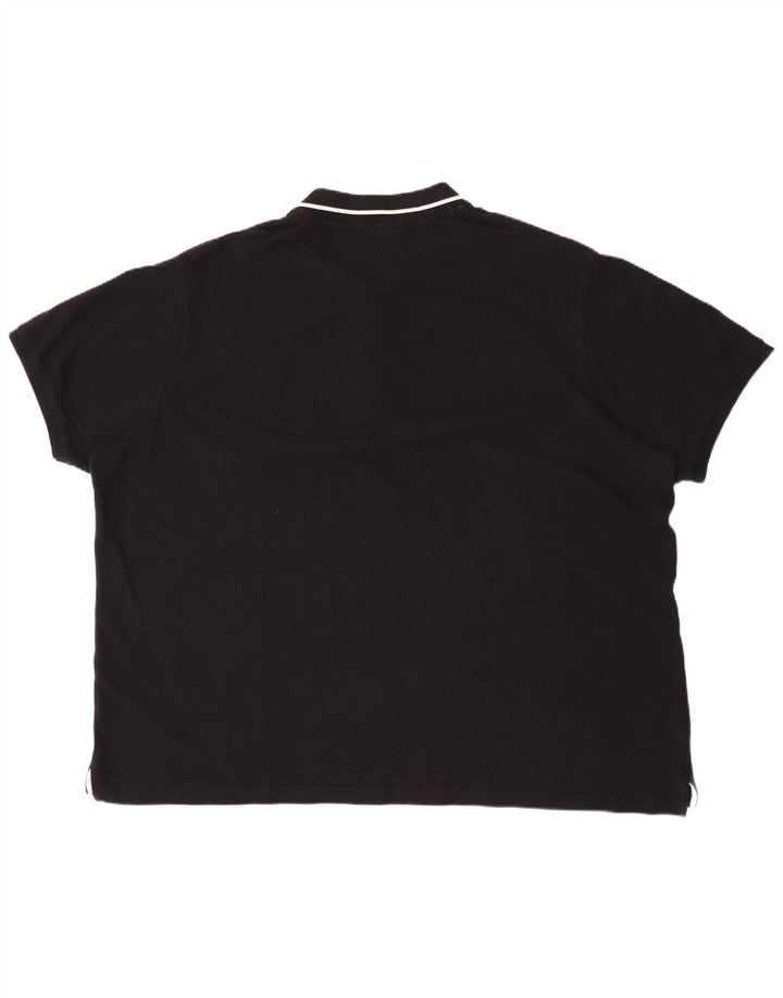 Ellesse Mens Polo Shirt 3XL Black Cotton