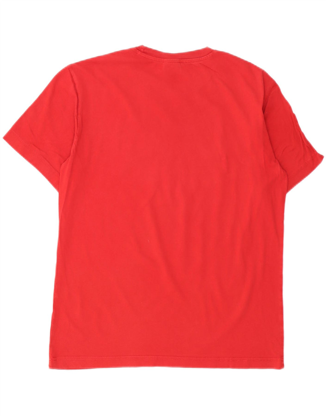 Champion Mens Graphic T-Shirt Top Medium Red