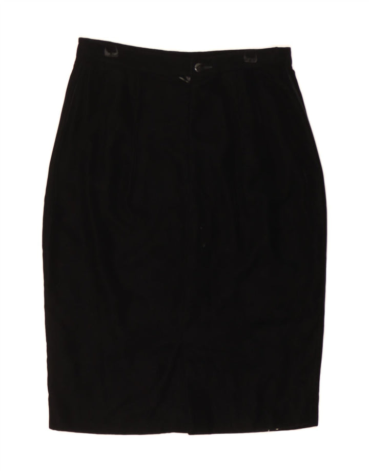 LUISA SPAGNOLI Womens Pencil Skirt IT 42 Medium W28 Black Vintage Luisa Spagnoli and Second-Hand Luisa Spagnoli from Messina Hembry 