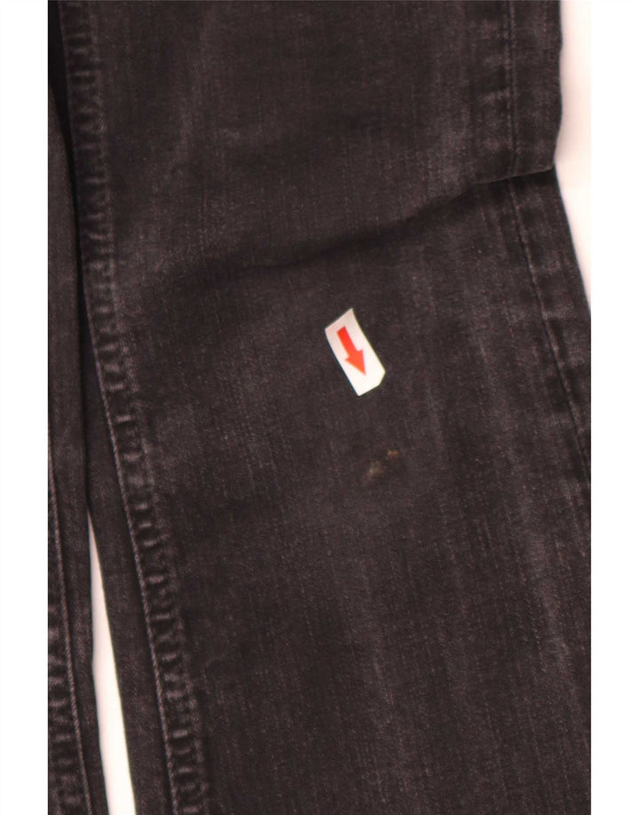 Zara Womens Flared Jeans EU 34 2XS W24 L28 Black
