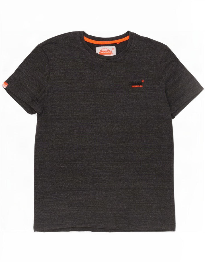 Superdry T-Shirt Homme Petit Gris Moucheté