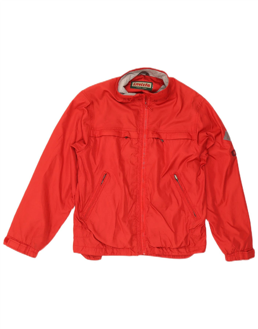 Invicta Herre Windbreaker Jacket UK 36 Lille rød polyamid