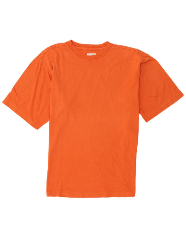 Think Pink T-Shirt Homme Haut Large Orange Coton
