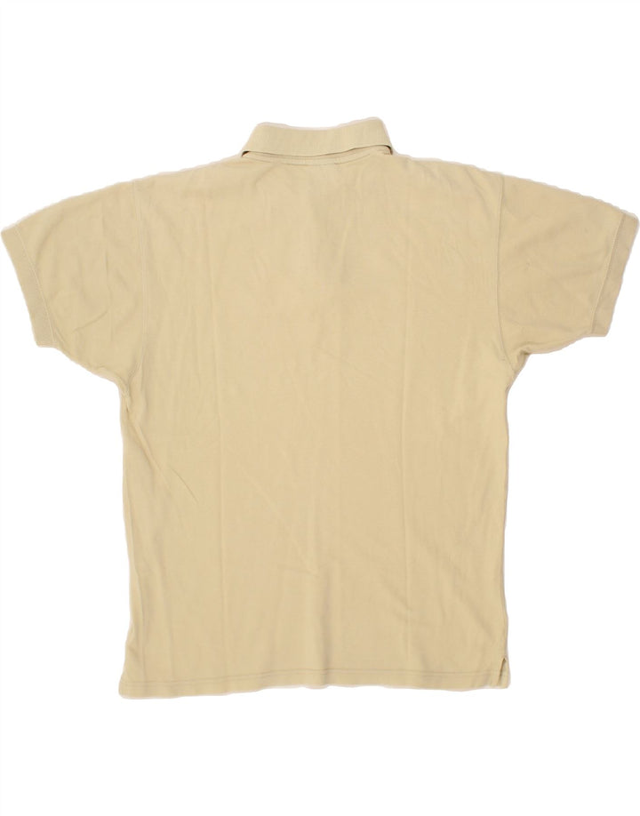 CHAMPION Mens Polo Shirt Small Beige Cotton Vintage Champion and Second-Hand Champion from Messina Hembry 