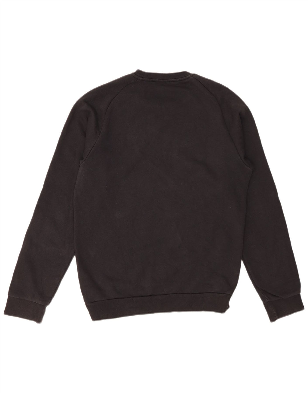 ADIDAS Mens Sweatshirt Jumper Small Black Cotton