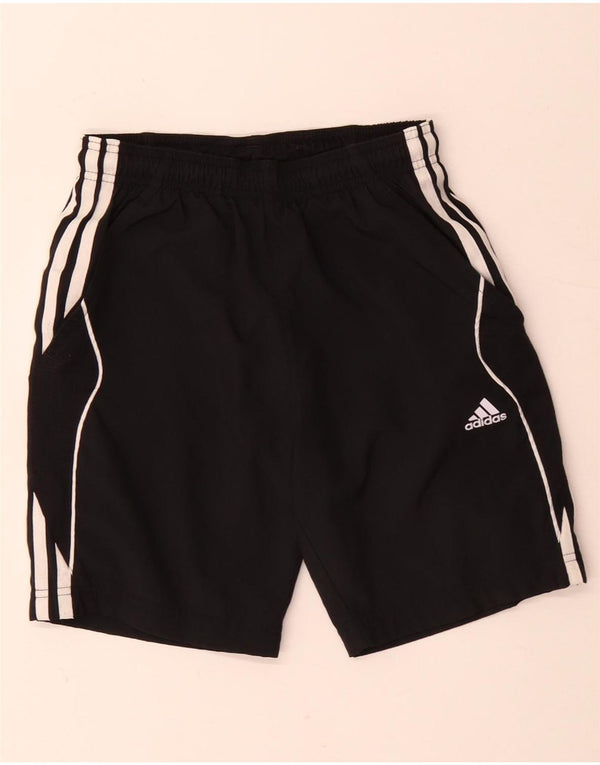 Adidas Boys Sport σορτς 9-10 ετών μαύρο πολυεστέρα