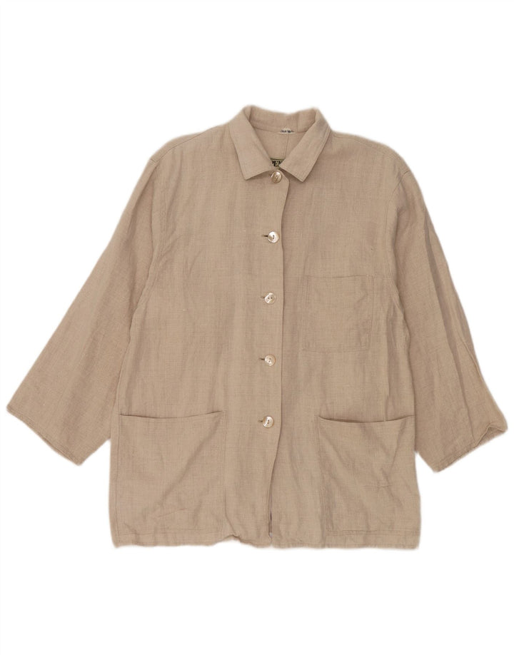 Penny Black Γυναικείο Utility Μπουφάν IT 44 Medium Beige Λινό