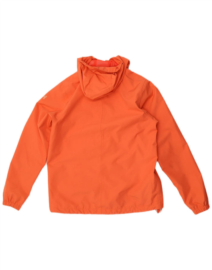 Helly Hansen Damen-Regenjacke mit Kapuze, UK 14, Mittelorange, Polyester