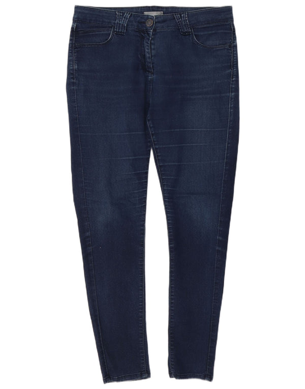 Marks & Spencer Damen Jegging-Jeans UK 14 Medium W32 L28 Marineblaue Baumwolle